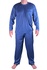 Oleg pánské pyžamo dlouhý rukáv V2122 tmavě modrá M