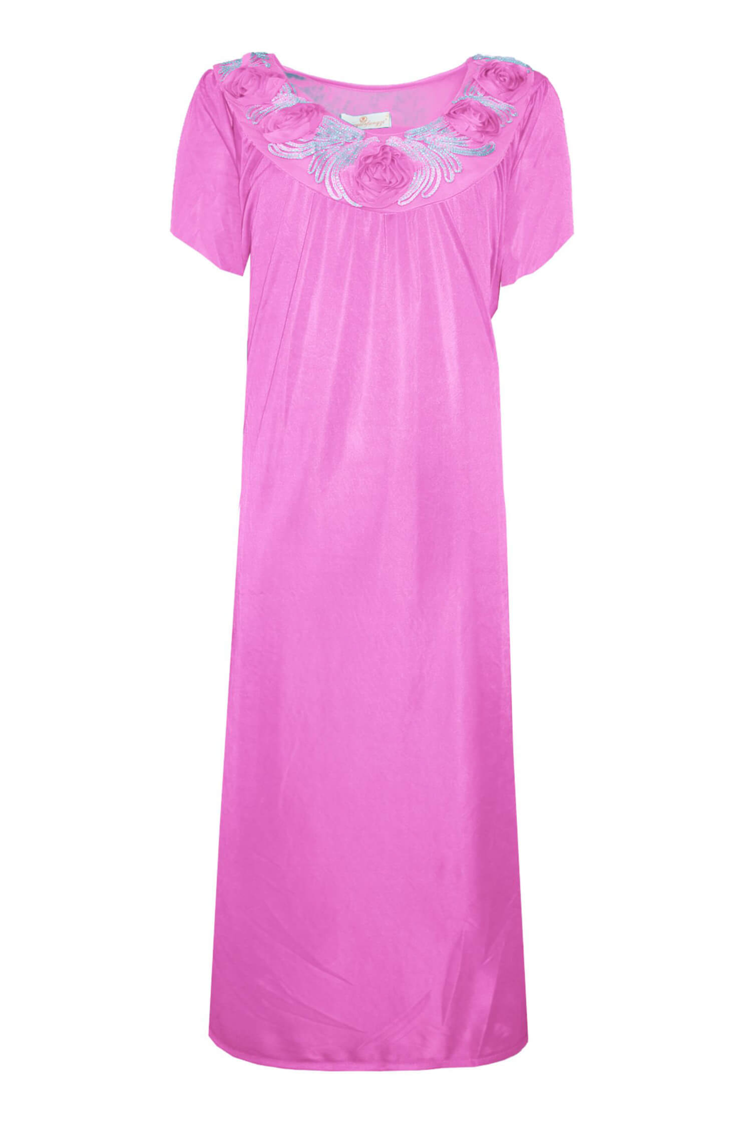 Hanička noční košilka s krátkým rukávem 1105 XXL světle růžová