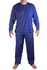 Artur pánské pyžamo s dlouhým rukávem V1948 modrá XL