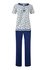 Astrid dámské pyžamo krátký rukáv 2201 tmavě modrá XL