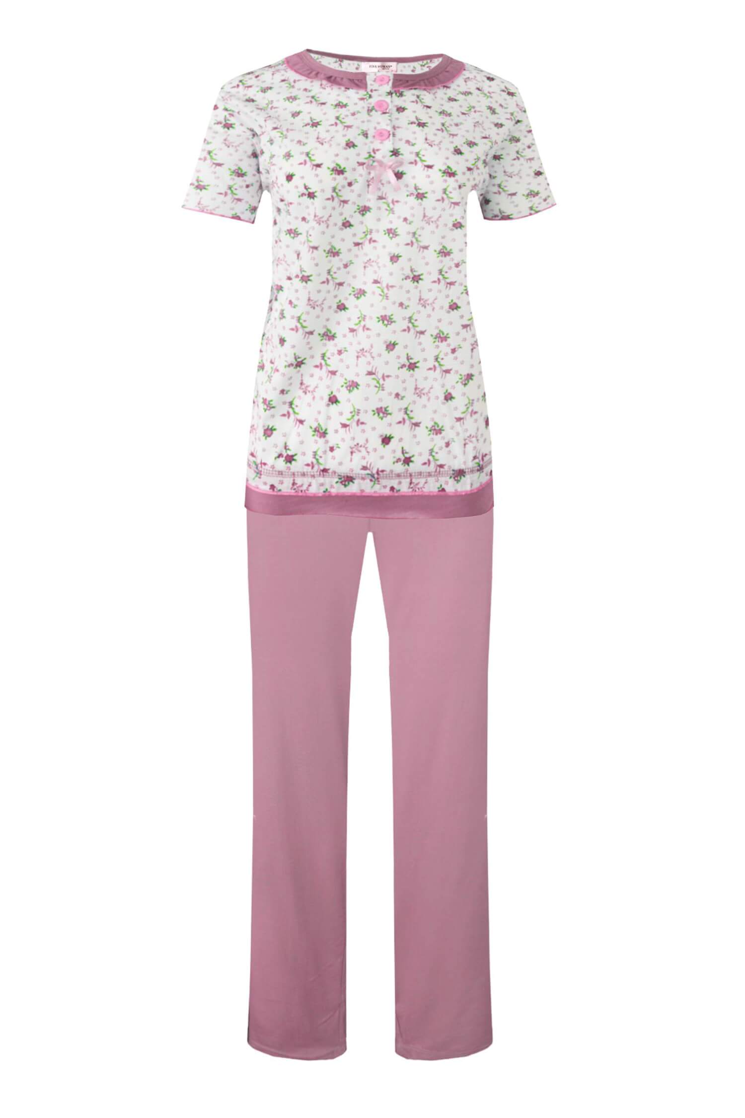 Astrid dámské pyžamo krátký rukáv 2201 L světle růžová
