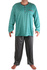 Olda maxi pánské pyžamo BNA273 světle zelená XL