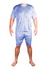 Jonáš letní pyžamo krátký rukáv a kraťasy V1849 světle modrá 5XL