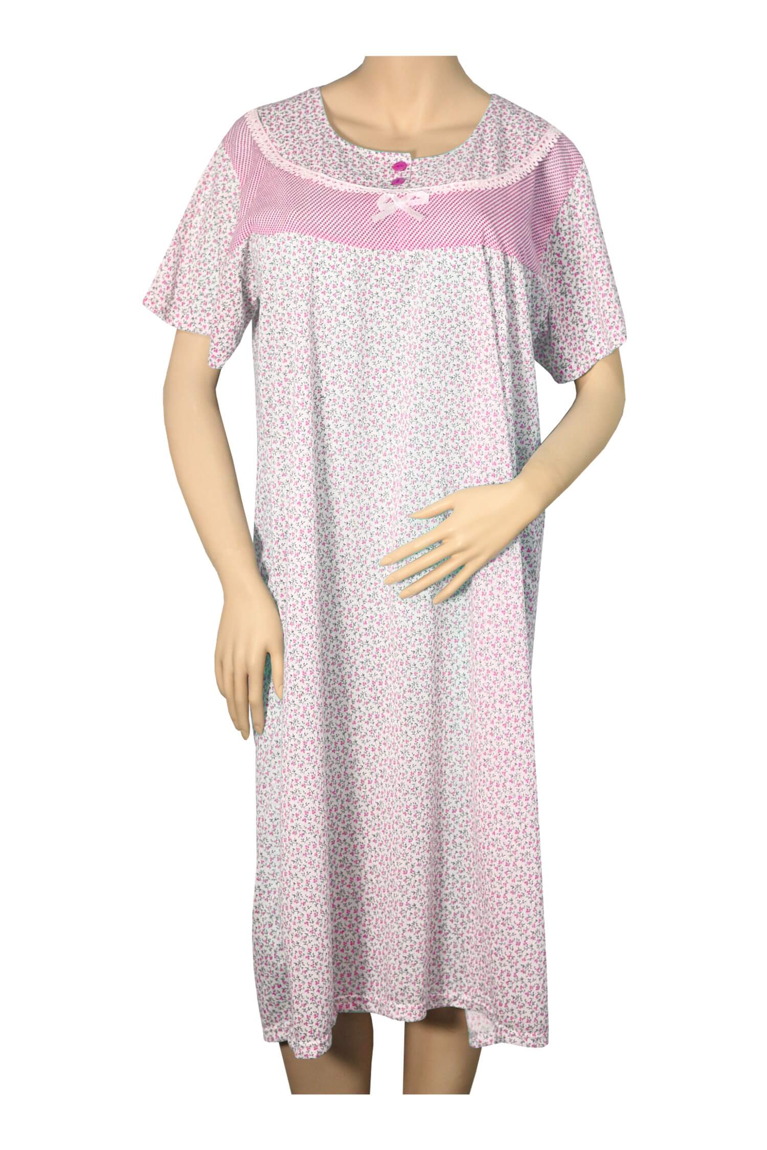 Anežka noční košile pro babičku XXL růžová