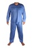 Standa pyžamo pánské dlouhé V2401 světle modrá XXL