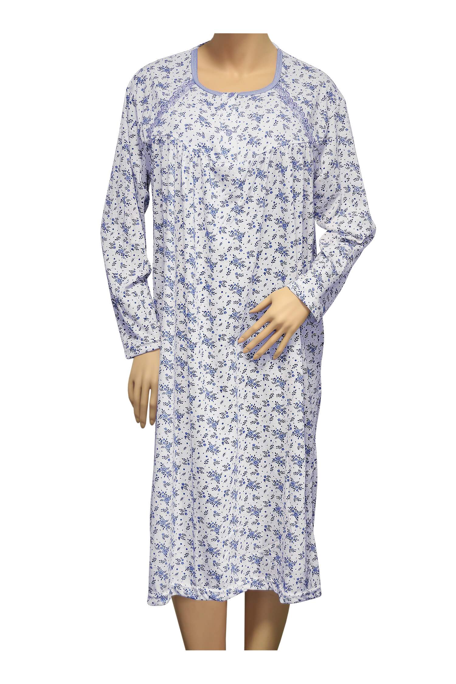 Karina dámská noční košile 1008 XL modrá