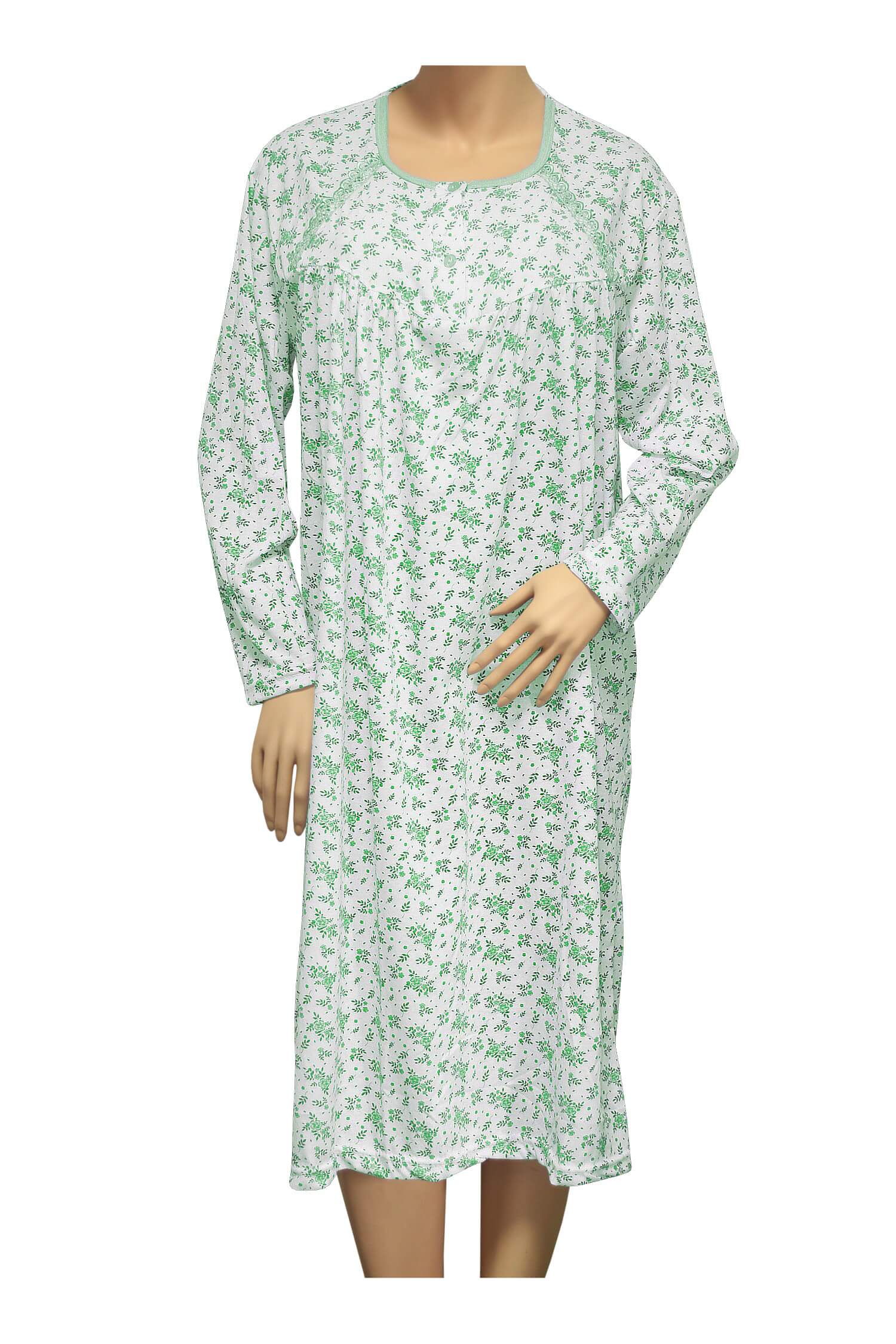 Karina dámská noční košile 1008 M zelená