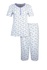 Bohdanka dámské capri pyžamo krátký rukáv 2295 světle fialová M