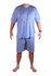 Honza pánské pyžamo s krátkým rukávem světle modrá 5XL