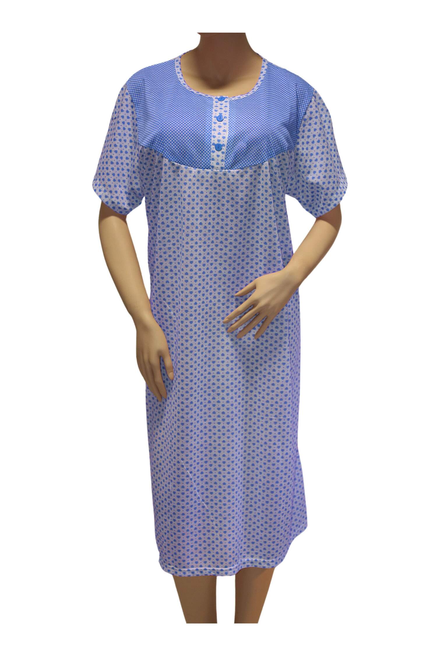 Amalita dámská noční košile pro babičku A&H XL modrá