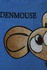 Little Mouse vtipné slipy modrá L