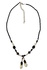 Bižuterní náhrdelník s perlami bílá