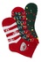 Merry Christmas ponožky v dárkovém balení - 3 páry vícebarevná 35-38