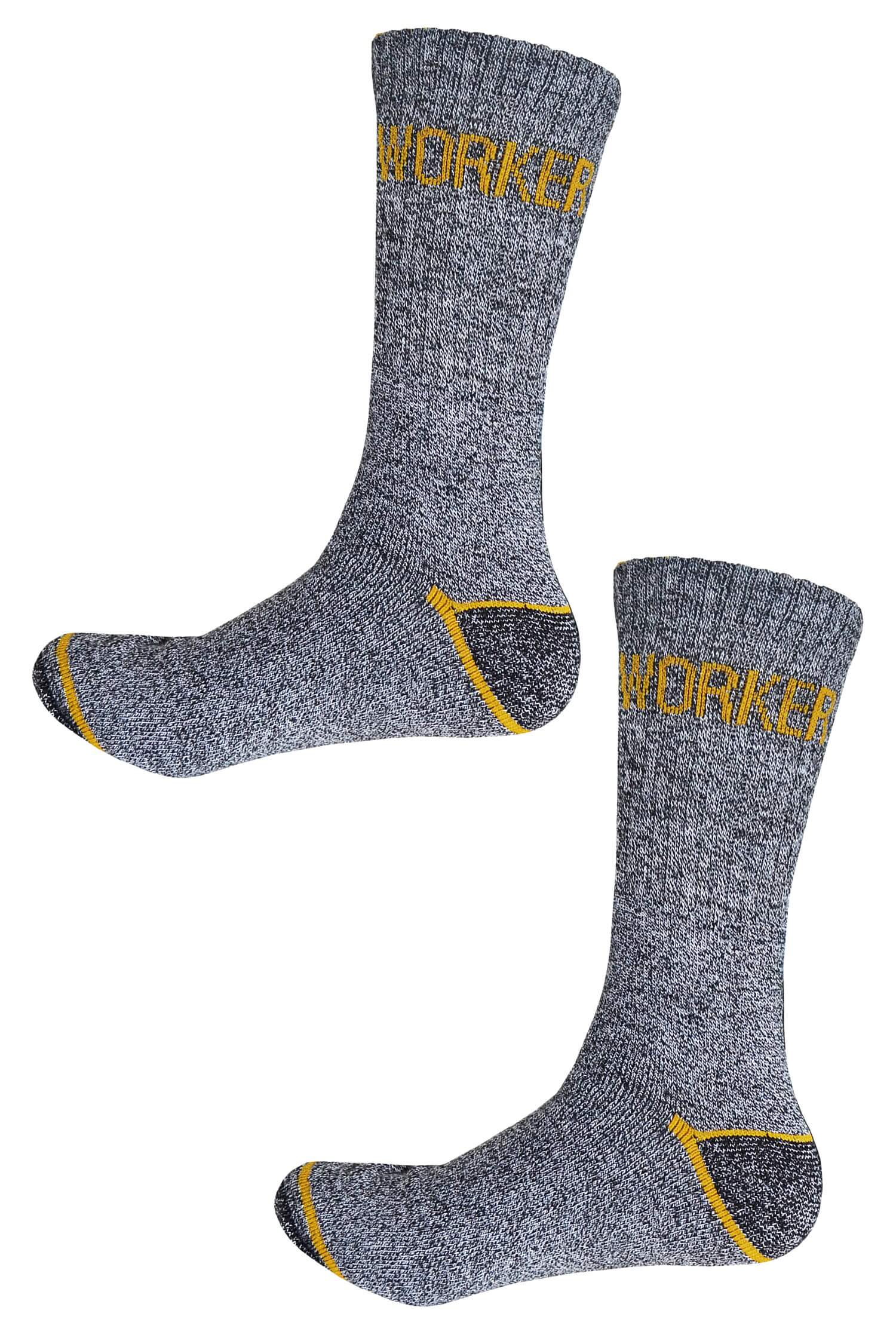 Pracovní termo ponožky 103 - 5bal 39-42 šedá
