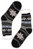 Polaros black teplé ponožky s beránkem MC 112 černá 39-42
