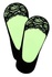 Krajkové skryté ponožky do balerínek WS911 - 2ks černá 35-38