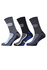 Thermal hřejivé ponožky s bavlnou SK-115 - 2bal vícebarevná 39-42
