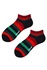 Pánské kotníčkové ponožky pruhy 5611 vícebarevná 36-40