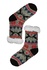 Dámské ponožky mix s beránkem M040 vícebarevná 35-38