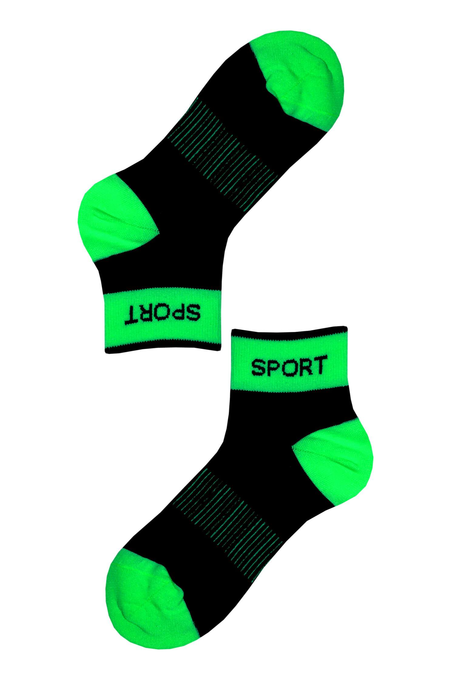 Dámské ponožky sport green SPT2 39-42 zelená