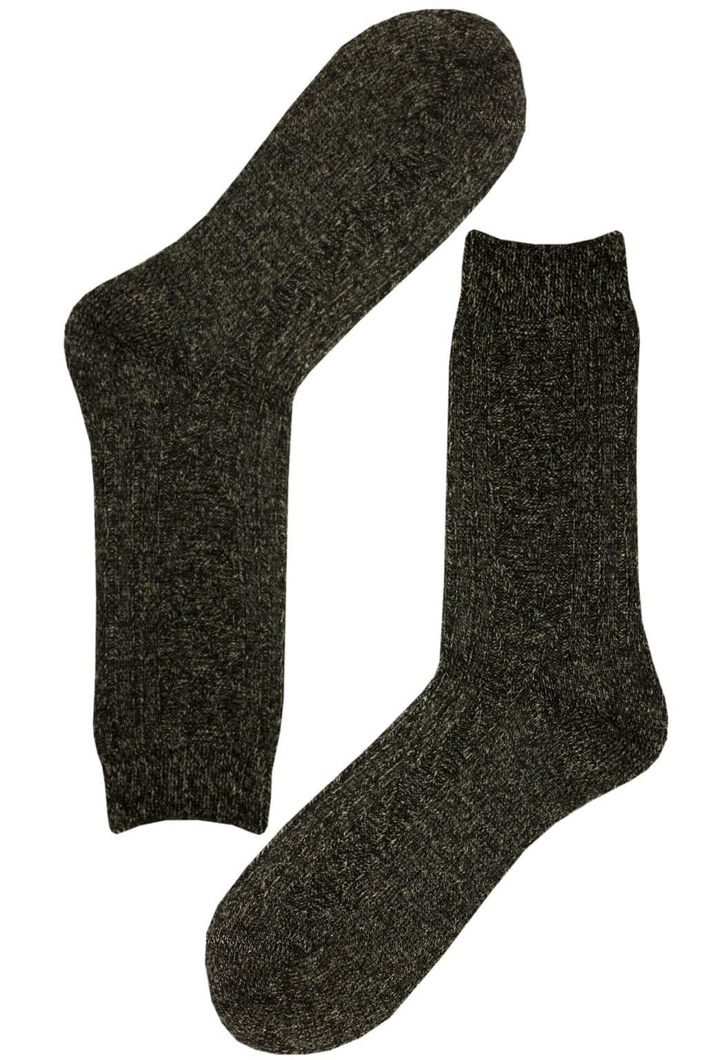 Top kvalitní pánské vlněné ponožky LY307 40-44 tmavě šedá