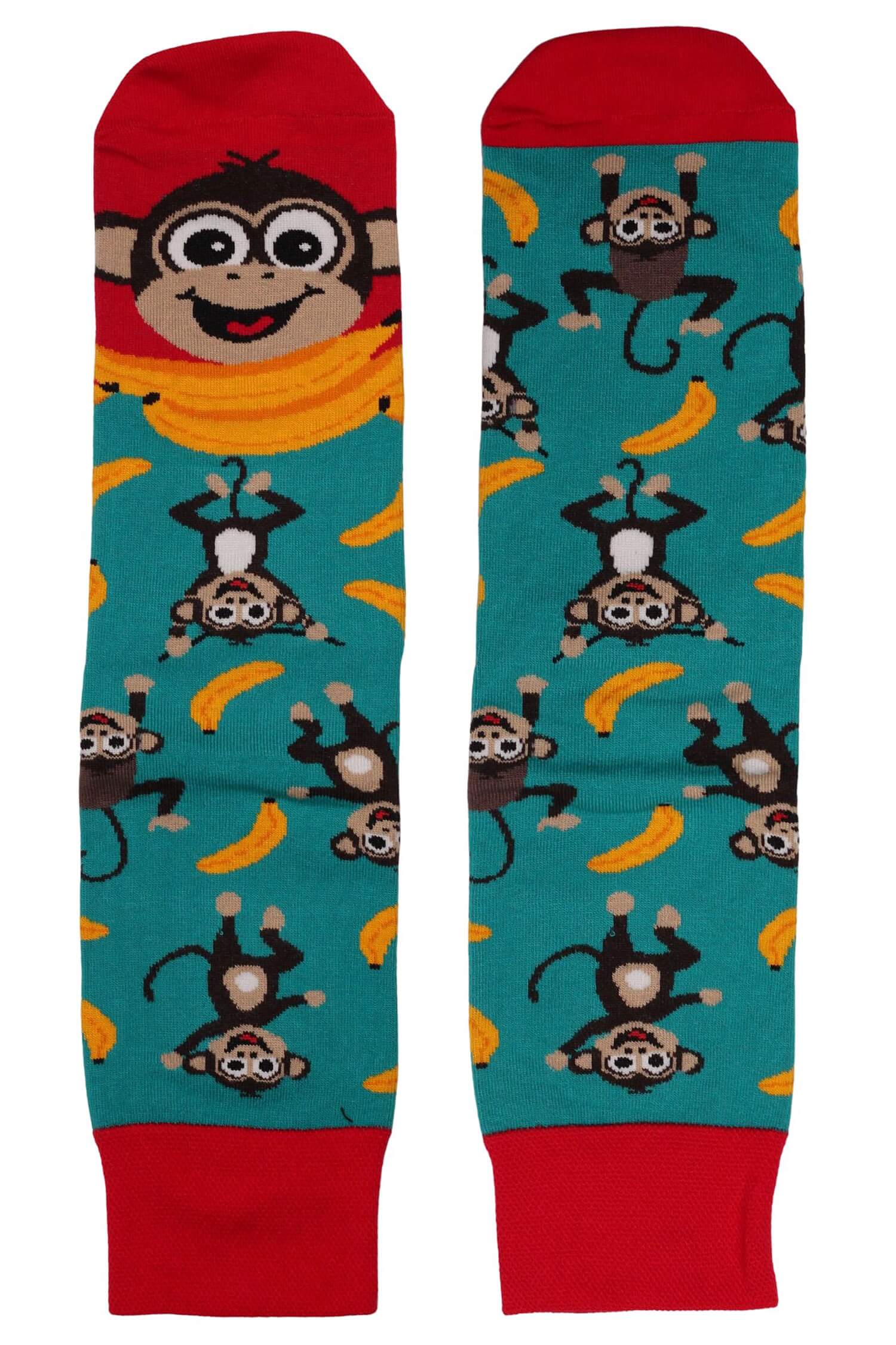 Veselé ponožky každá jiná - opička 1979 41-43 petrolejová