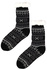 Snowy dark huňaté ponožky beránek MC 113 černá 39-42