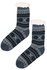 Snowy blue huňaté ponožky beránek MC 113 šedomodrá 39-42