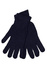 Podzimní pletené rukavice hřejivé tmavomodré R226PM tmavě modrá