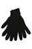 Podzimní hřejivé pletené rukavice R226PM černá