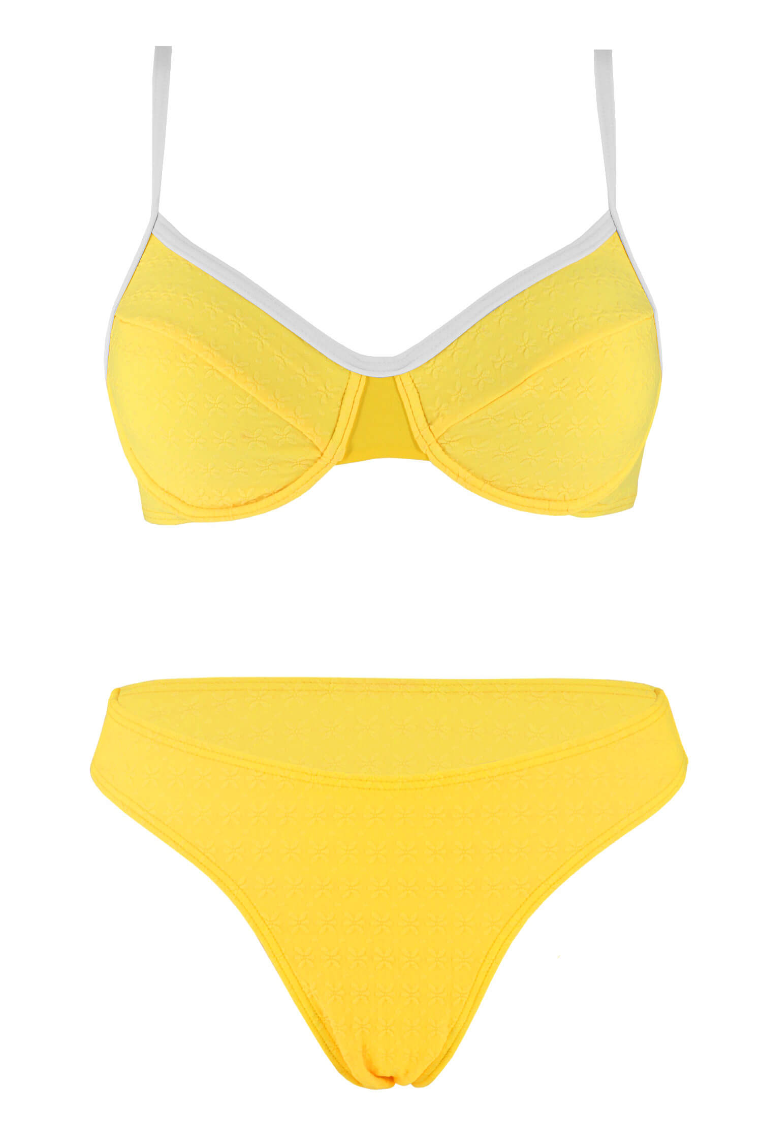Sarina Sun dámské plavky nevyztužené XL žlutá