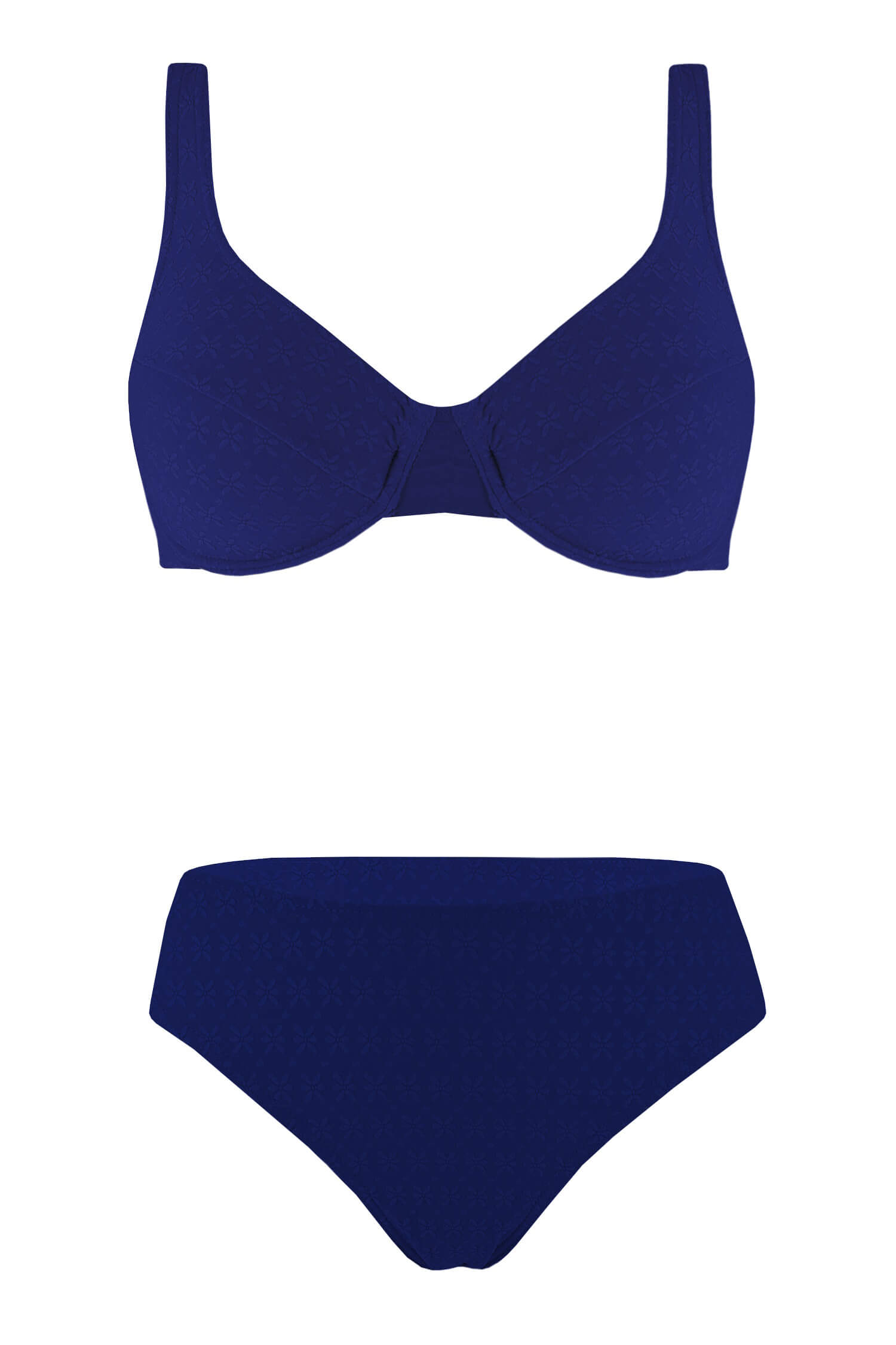 Estery dámské plavky nevyztužené XL tmavě modrá