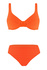 Estery dámské plavky nevyztužené oranžová M