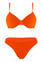 Sarina Color dámské plavky nevyztužené oranžová XL