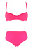 Barka Neon dámské plavky vyztužené košíčky růžová M