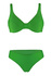 Claudy dámské nevyztužené plavky zelená M