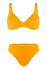 Claudy dámské nevyztužené plavky žlutá L