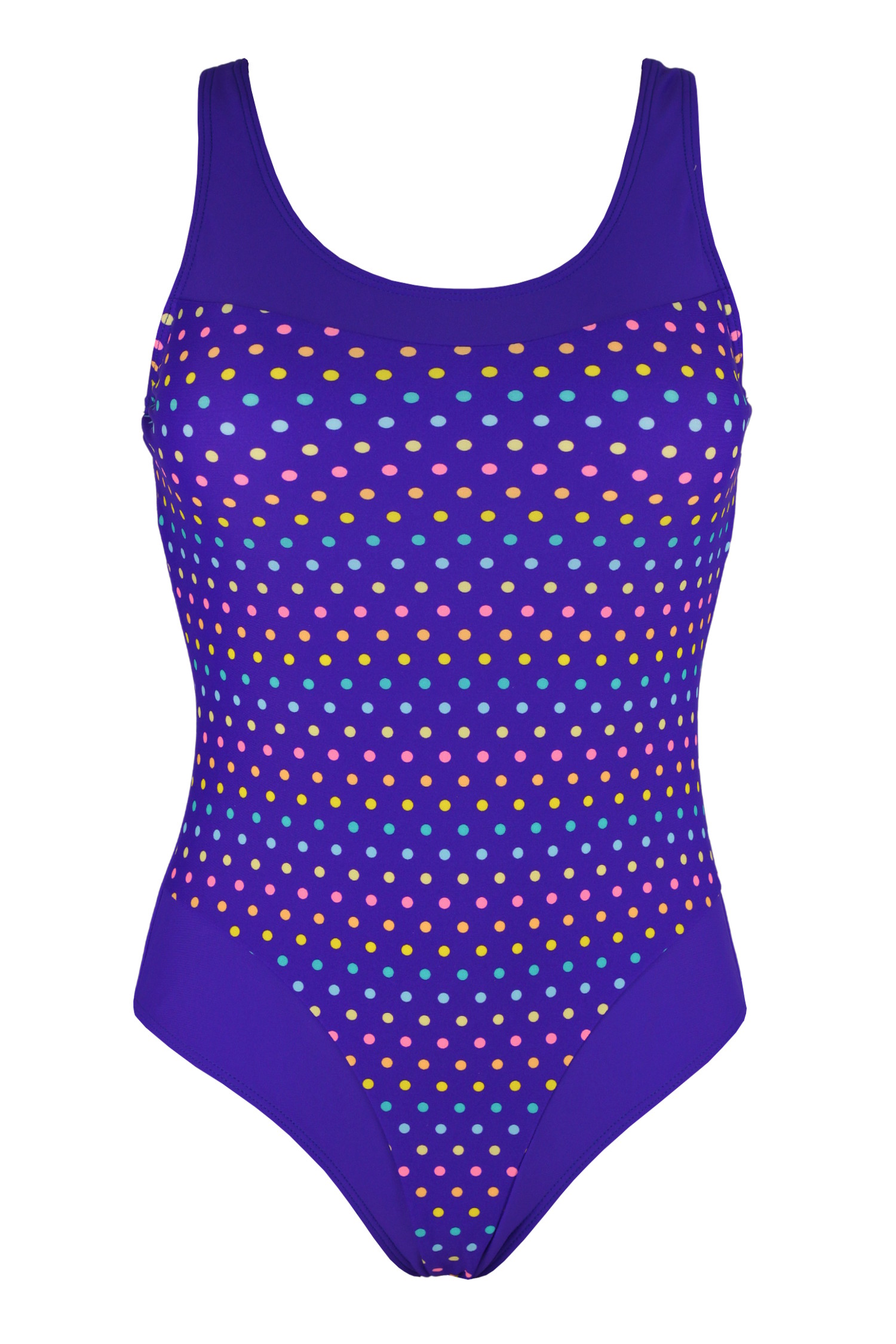Nikola dámské jednodílné plavky s výztuží S1237 XXL fialová