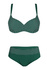 Nika Green plavky s kosticemi vyztužené S1162 zelená L