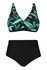 Gabriela dámské plavky pro plnoštíhlé  S1148 zelená XXL
