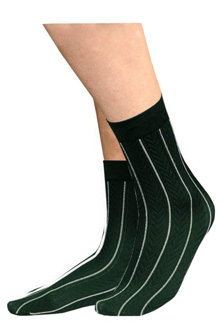 Fog Microfibre ponožky tmavě zelená velikost: x