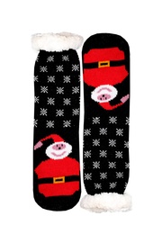 Santa Claus vánoční teplé ponožky vysoké dětské CW232