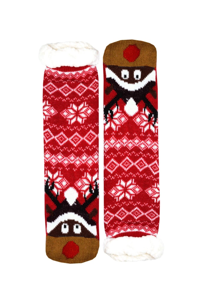 Deer vánoční ponožky termo se sobem dětské CW232