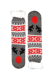 Christmas style ponožky s beránkem dětské CW232