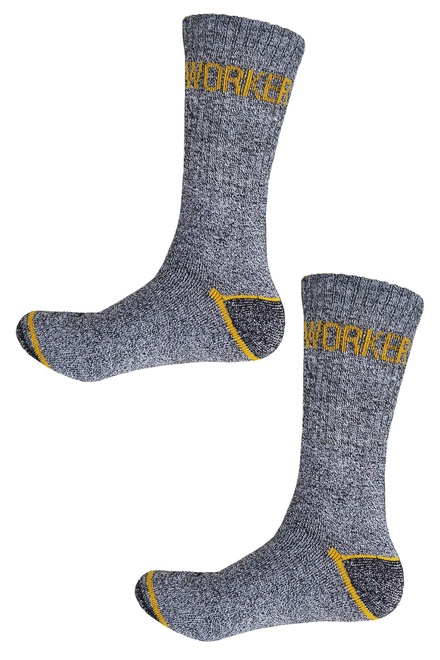 Pracovní termo ponožky 103 - 5bal šedá velikost: 39-42