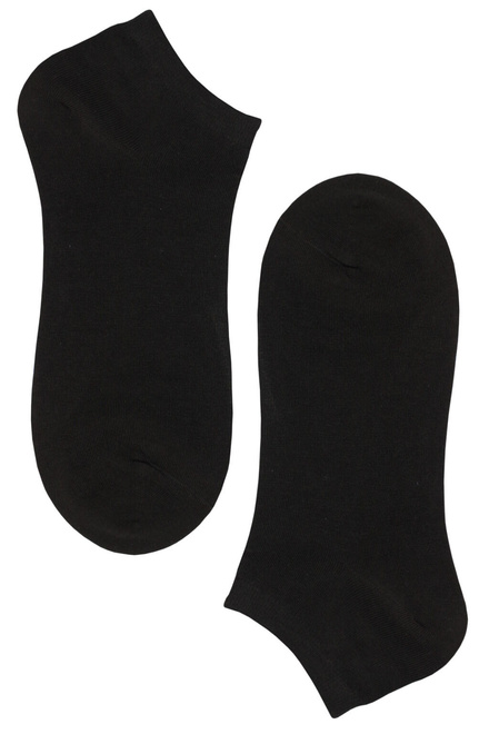 Dámské kotníčkové ponožky bavlna CW349 -3 bal černá velikost: 35-38