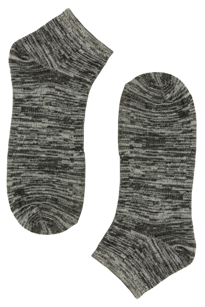 Sport nízké žíhané ponožky levně 3 páry GM428