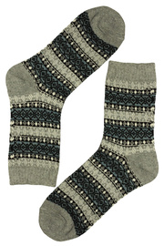 Pánské vlněné ponožky YB-1024 - 3 páry