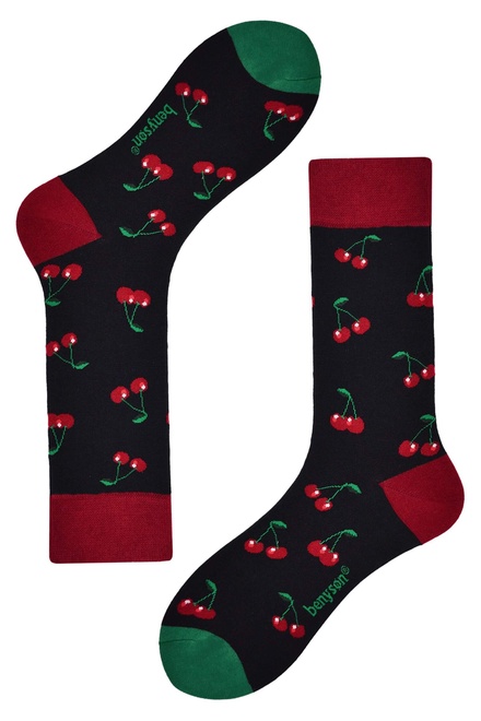Sweet cherry vysoké ponožky s obrázky 052