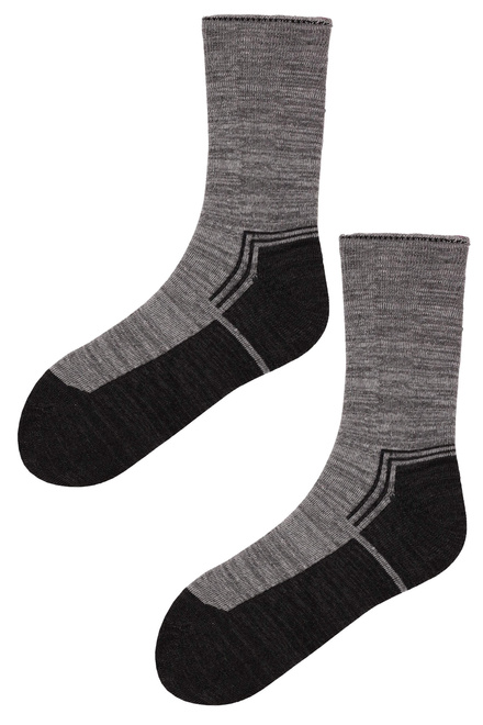 Pánské ponožky thermo bavlna SSM74 - 2 páry vícebarevná velikost: 43-47